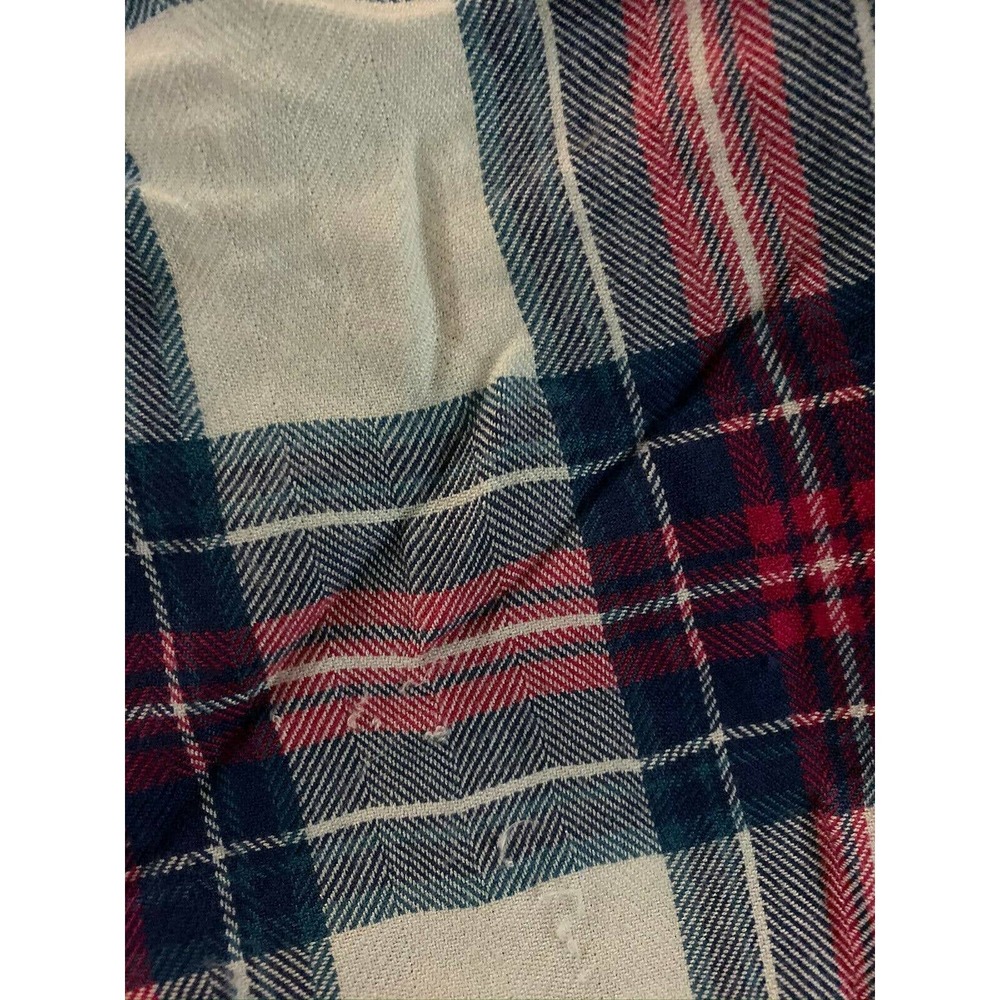 Rails Small Britt Plaid Button Up Roll Cuff Top S - image 7